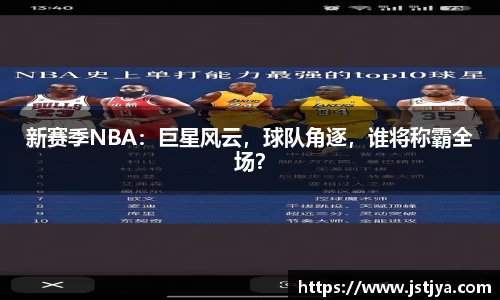 新赛季NBA：巨星风云，球队角逐，谁将称霸全场？